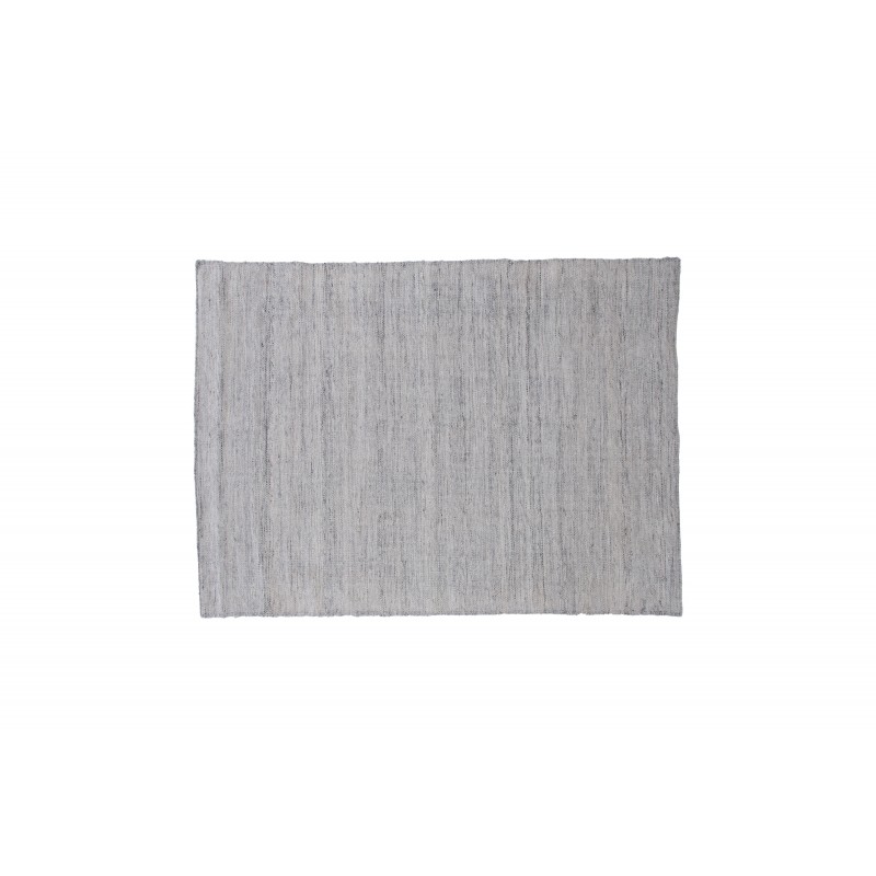 Devi Tæppe - Sølvgrå