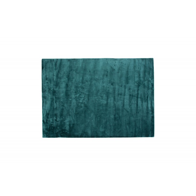 VENTURE DESIGN Indra gulvtæppe - grøn viskose og bomuld (200x300)