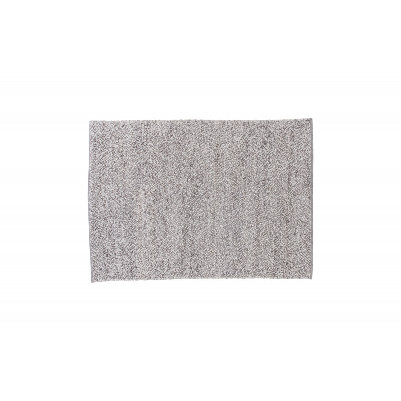 Jajru Tæppe - Lysegrå billede