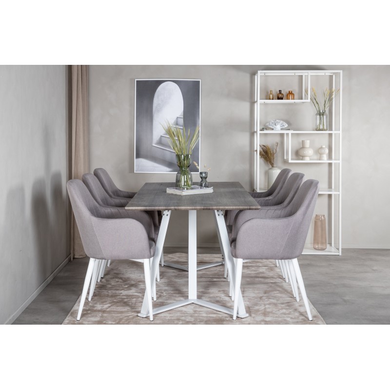 Spisebordssæt Marina med Spisebordsstole Comfort