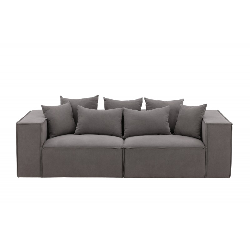 Gillholmen 3 personers sofa  - Grå stof billede