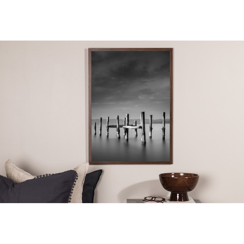 Ocean Plakat  - Sort og Hvid