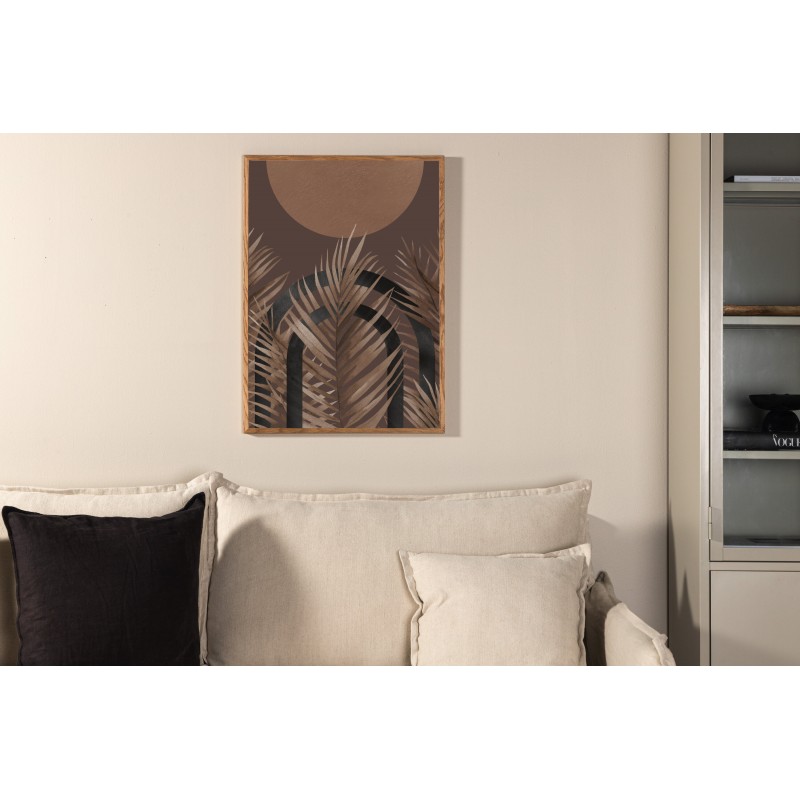 Strukturer Plakat  - Brun