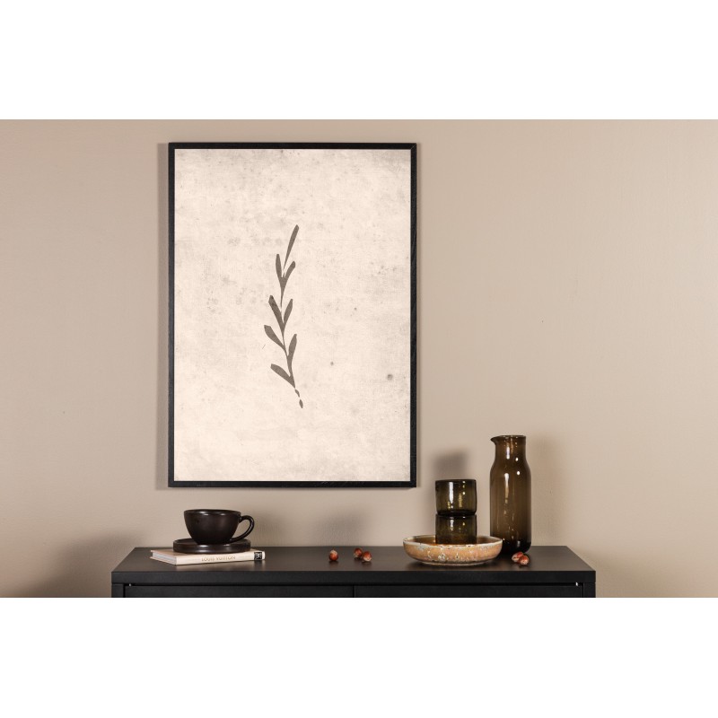 Efterårsblad Plakat - Beige