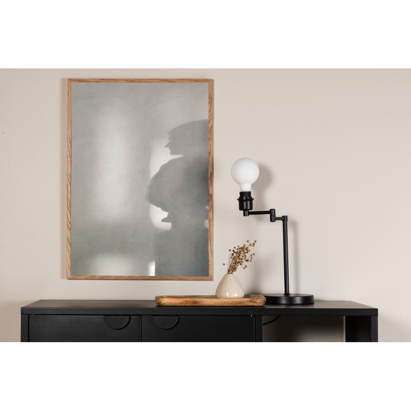 Human shadow Plakat  - Grå og Hvid