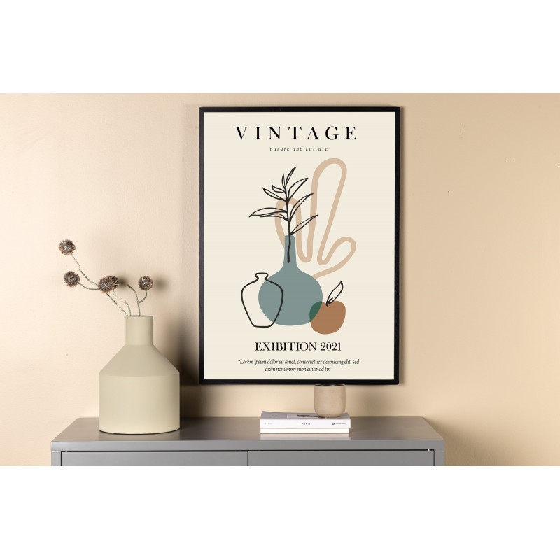 Vintage Plakat  - Beige