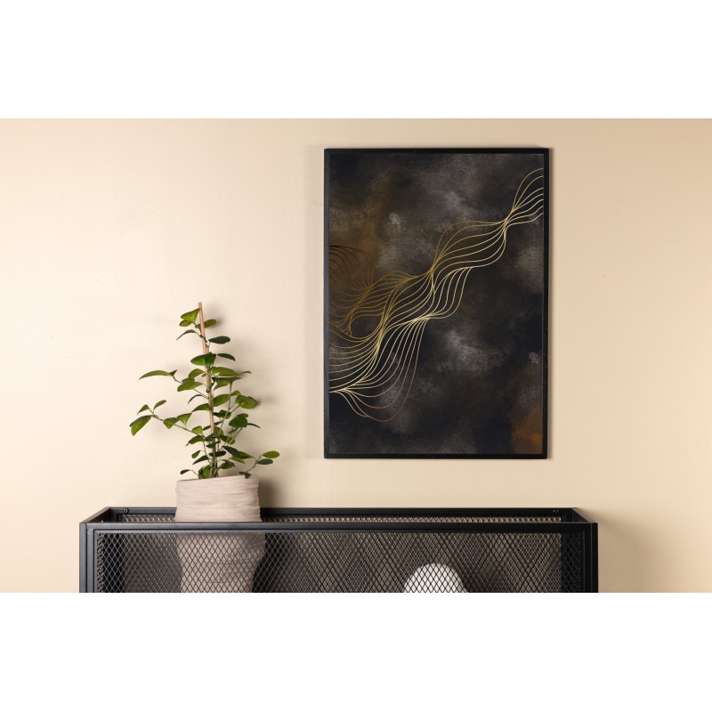 Wave Plakat  - Multifarvet