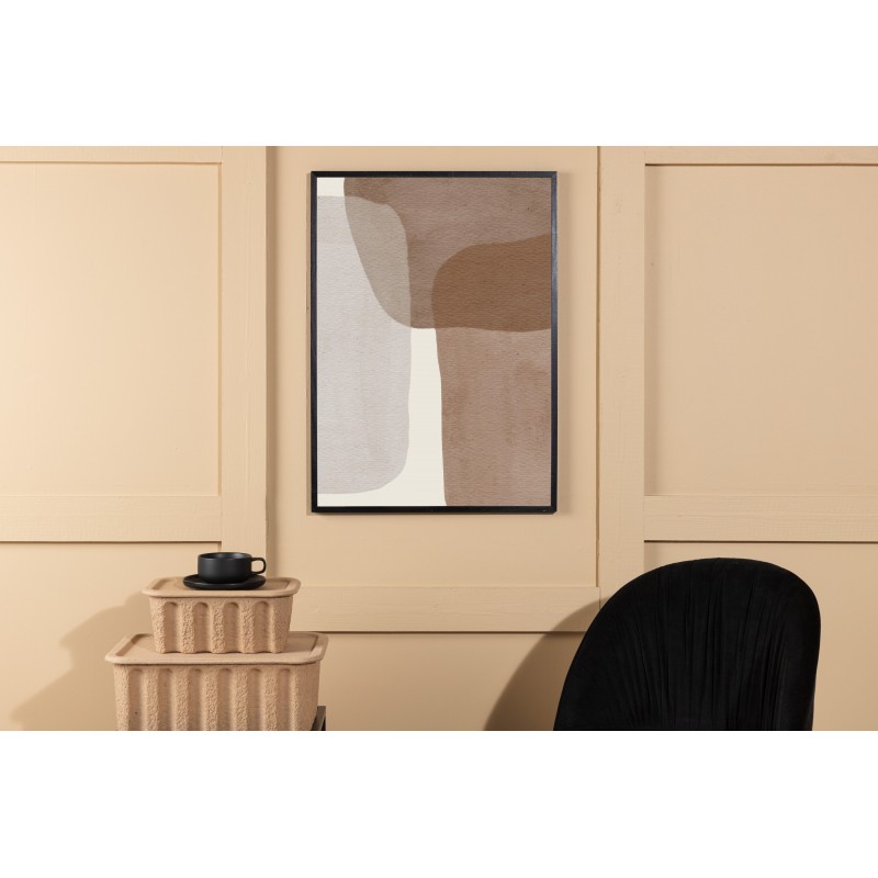 Squares Plakat  - Beige