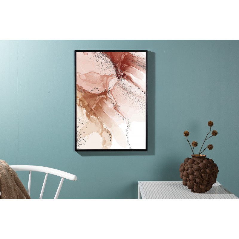 Splash Plakat - Lyserød