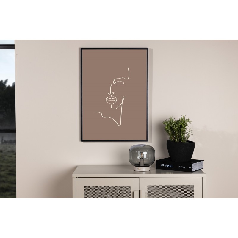 Siluette Plakat  - Brun