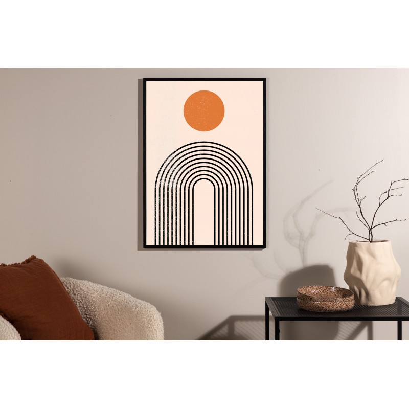 Tempel Plakat 21 x x 30- Beige