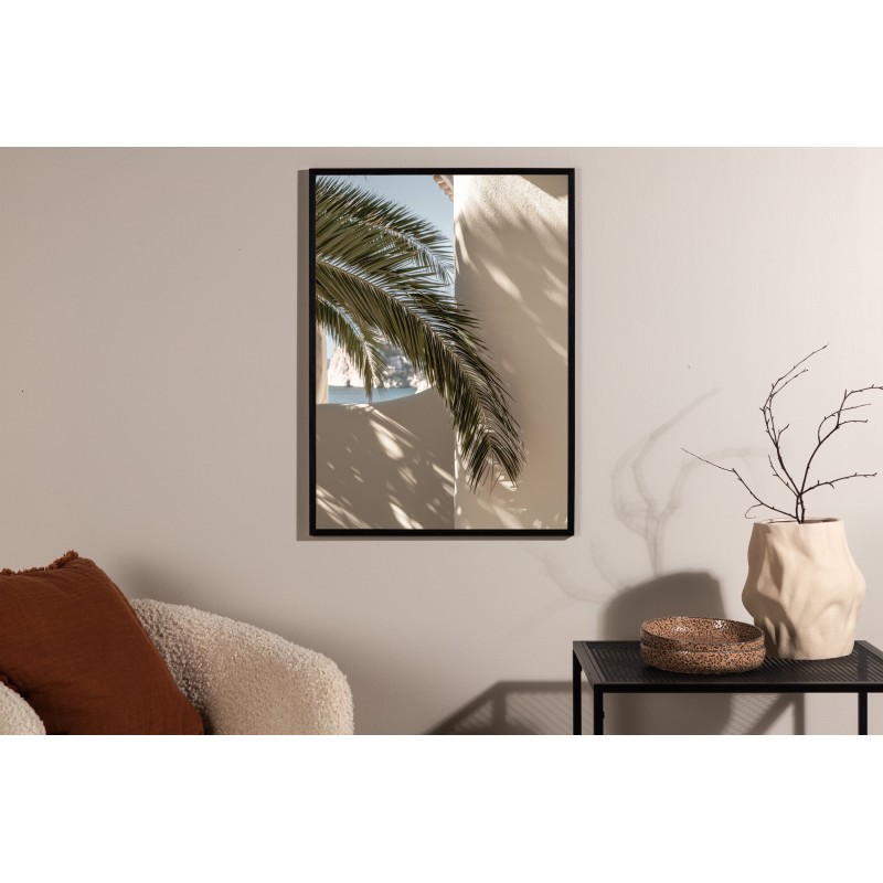 Palmblad Plakat  - Beige