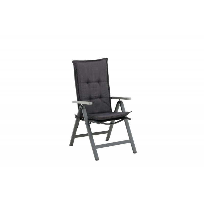 Lina havehynde høj ryg mørkegrå