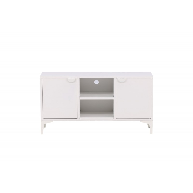 Piring TV-bord- Hvid billede