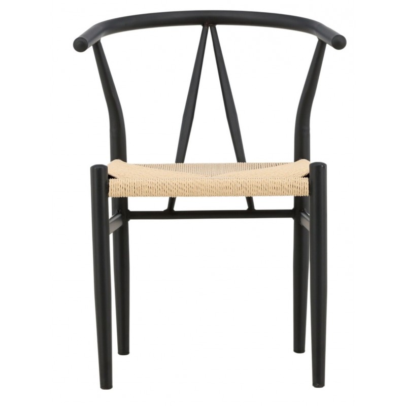 Alfons Spisebordsstol  - Sort billede