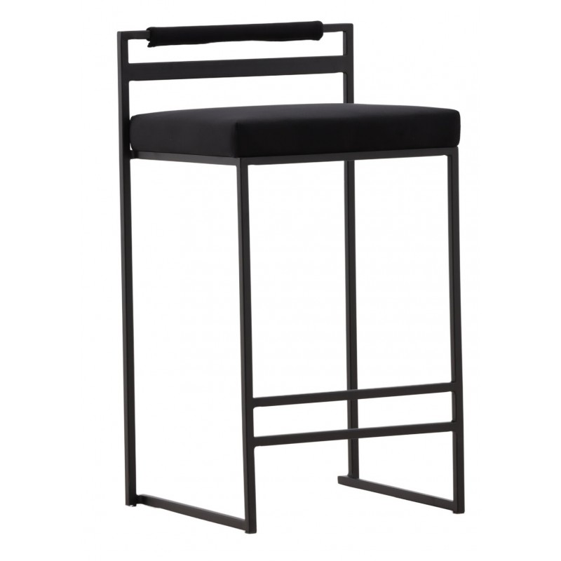 Opelika Barstol - Sort billede