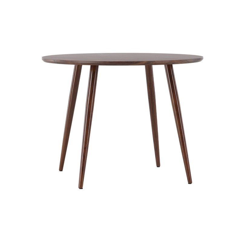 Sanford - 100x75 Rundt spisebord  - Mørkebrun