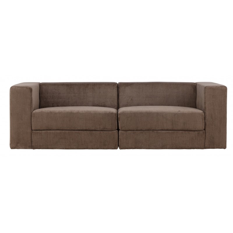 Lumi 3 personers Sofa  -  Brun