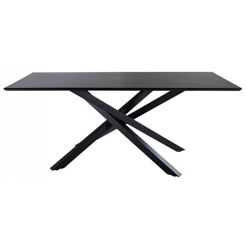 Piazza Spisebord  180cm - Sort billede