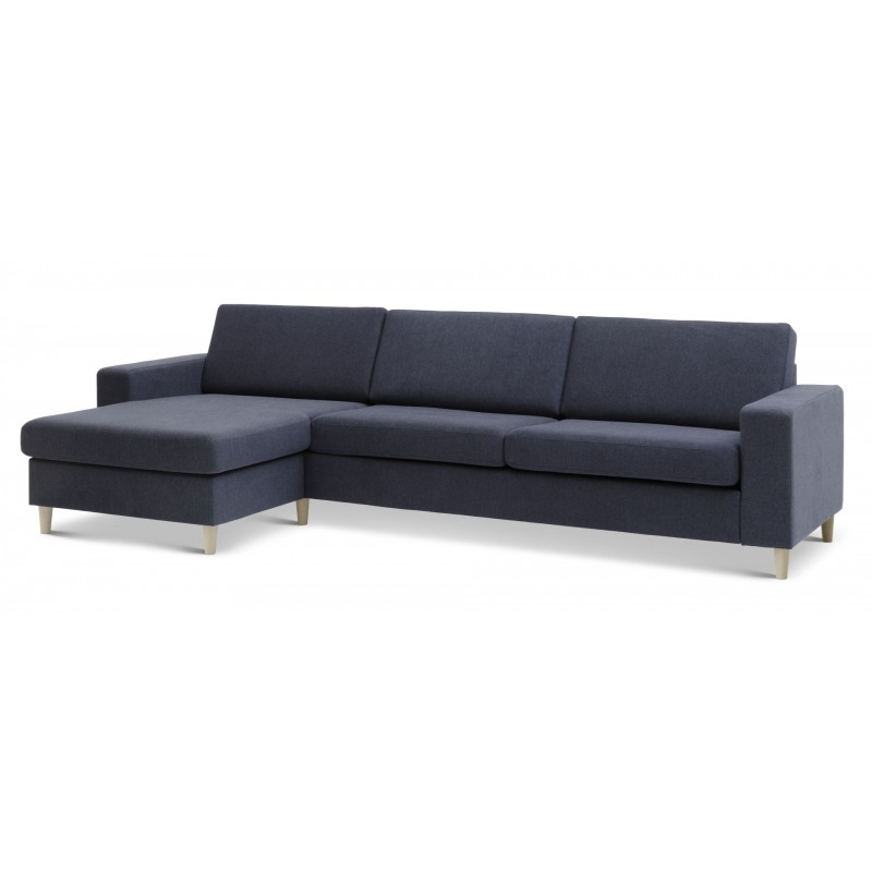 Thomas vendbar XL chaiselongsofa 308cm - Austin Blå
