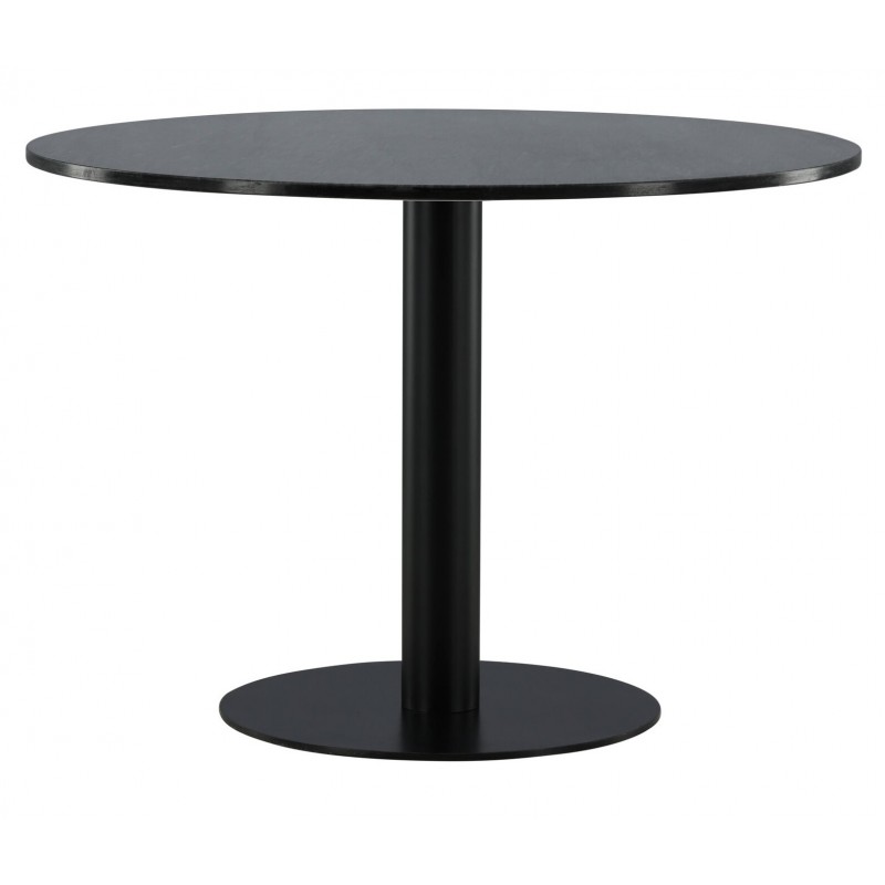 Estelle Rundt Marmor spisebord Ø106cm - Mørkegrå