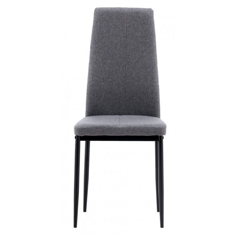 Petra Spisebordsstol  - Sort og Mørkegrå
