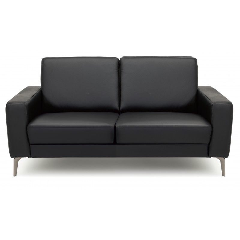 Lodbjerg 2 pers lædersofa
