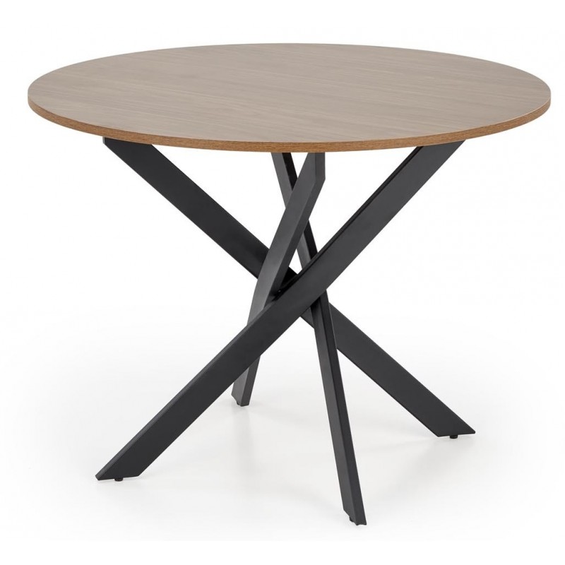 EDGAR Rund Spisebord Ø100 cm - Valnød