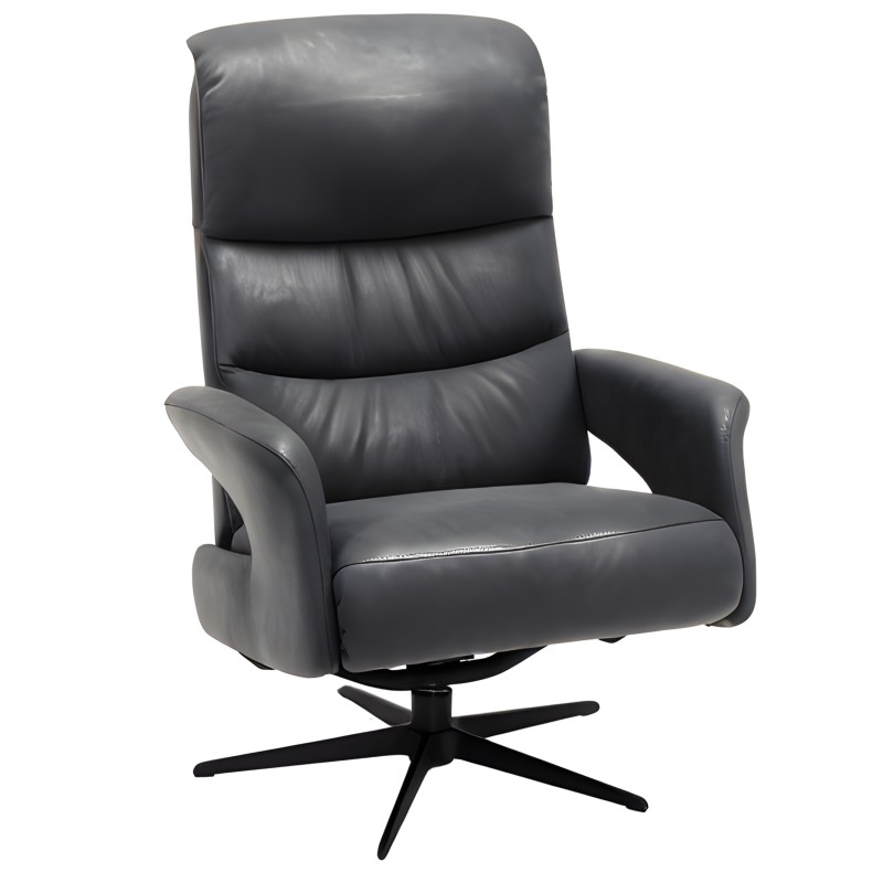 Hillerød læder lænestol