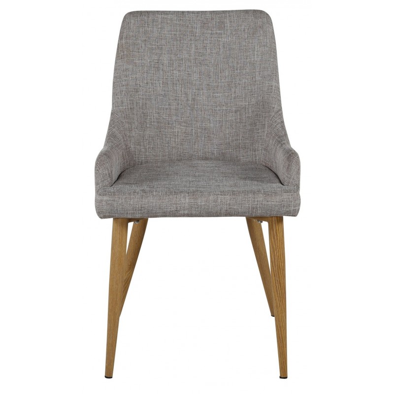 Plaza Spisebordsstol  - Grå og Natur