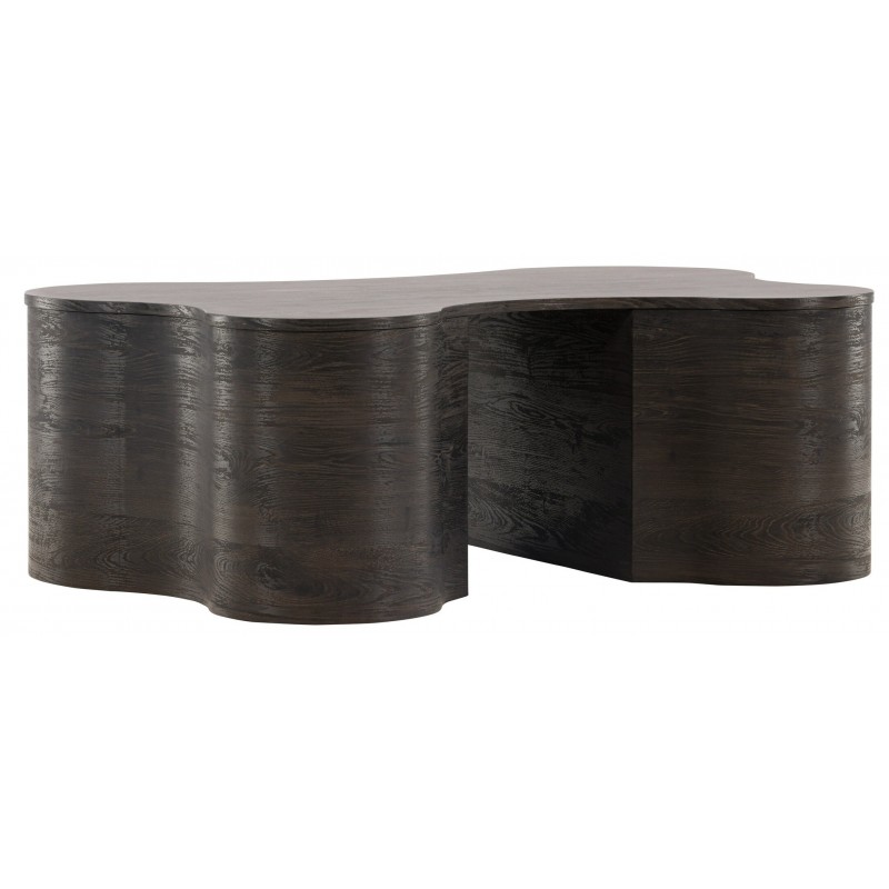 VENTURE DESIGN Larvik sofabord, rektangulær - mokka finér (130x90)