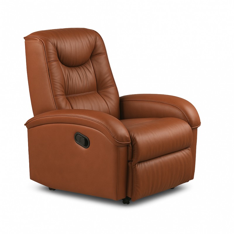 JEFF lænestol - Brun