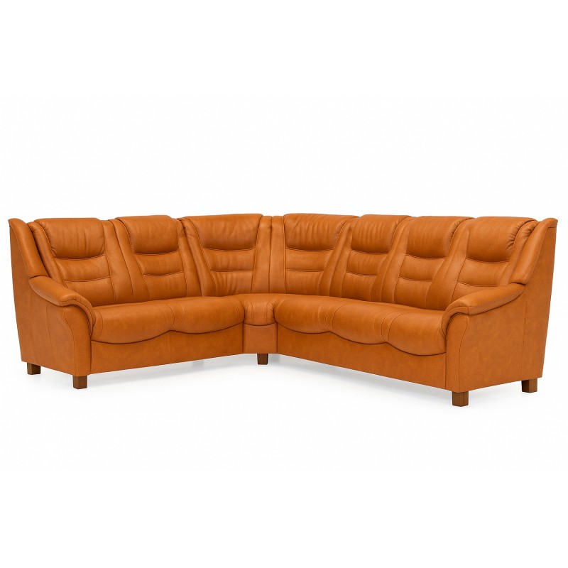 Strib LæderHjørnesofa