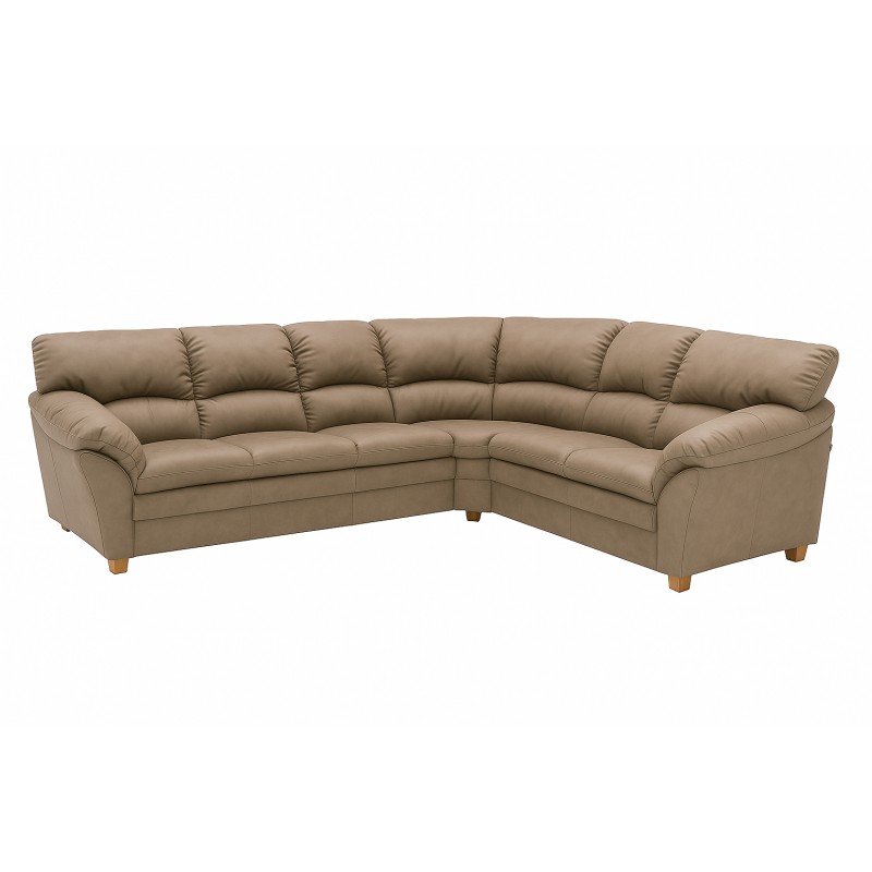 Tilst hjørnesofa i ægte Soleda læder Cognac - D32