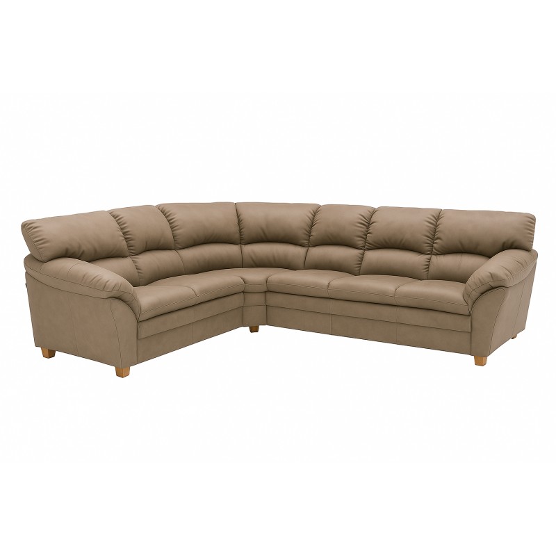 Tilst hjørnesofa i ægte Soleda læder Cognac - D23