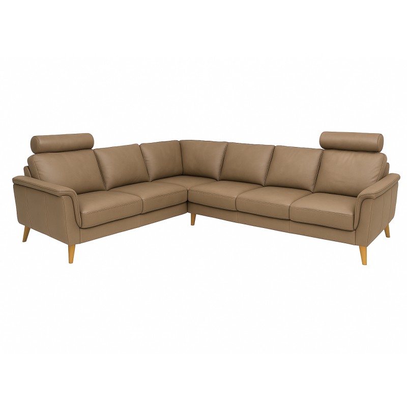 Ballerup  LæderHjørnesofa