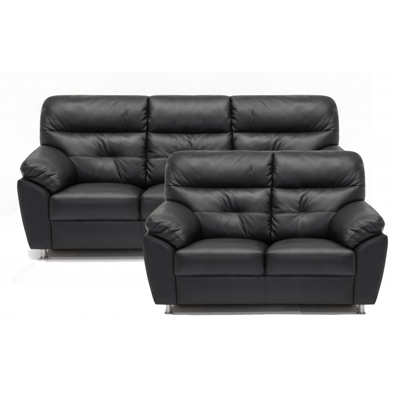 Dalby 3+2 pers lædersofasæt