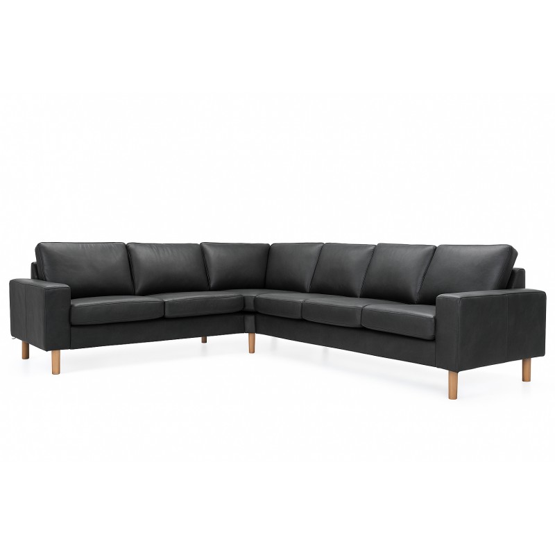 Padborg Læderhjørnesofa