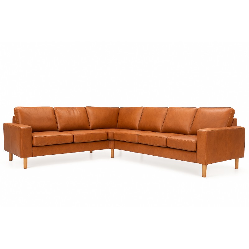 Padborg Læderhjørnesofa