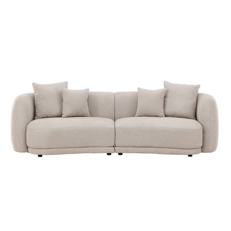 Cielo 3 personers sofa Beige boucle