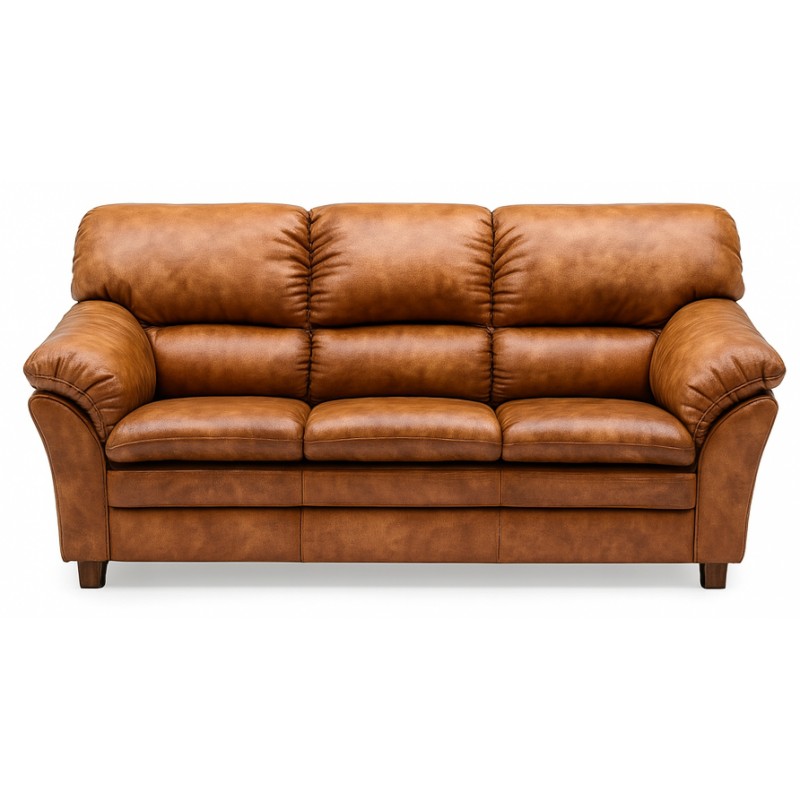 Tilst 3 pers læder sofa - Kentucky