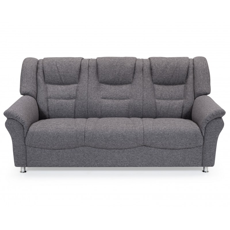 Strib 3 personers sofa grå