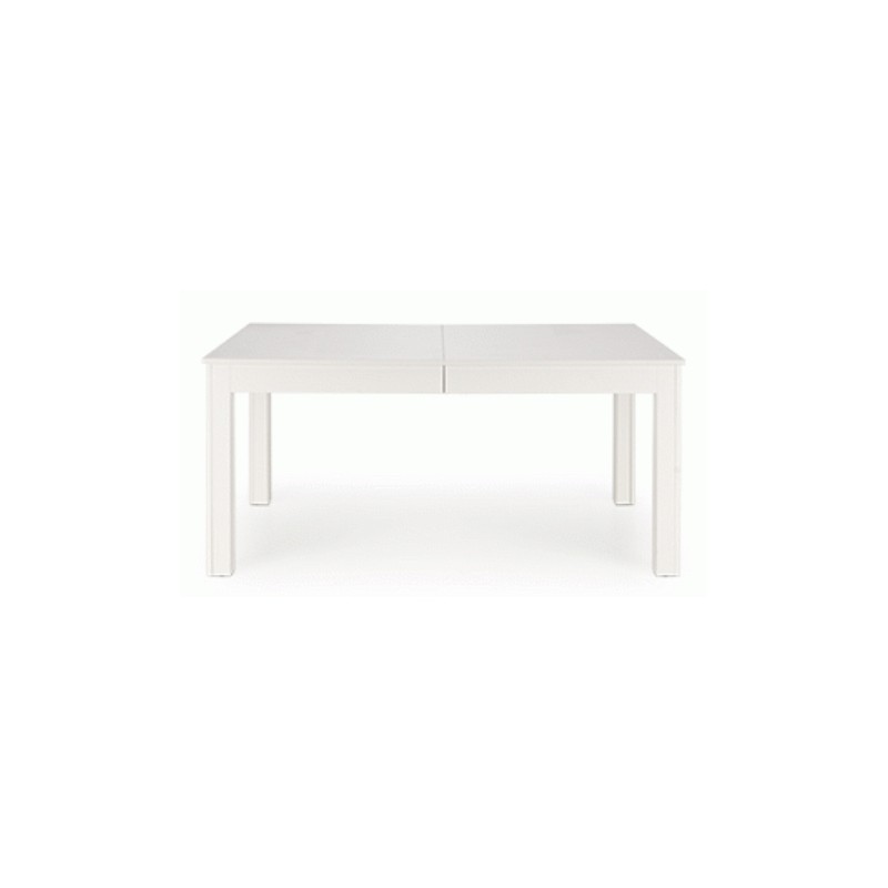 SEWERYN  Spisebord med udtræk 160cm udvides til 300cm - Hvid