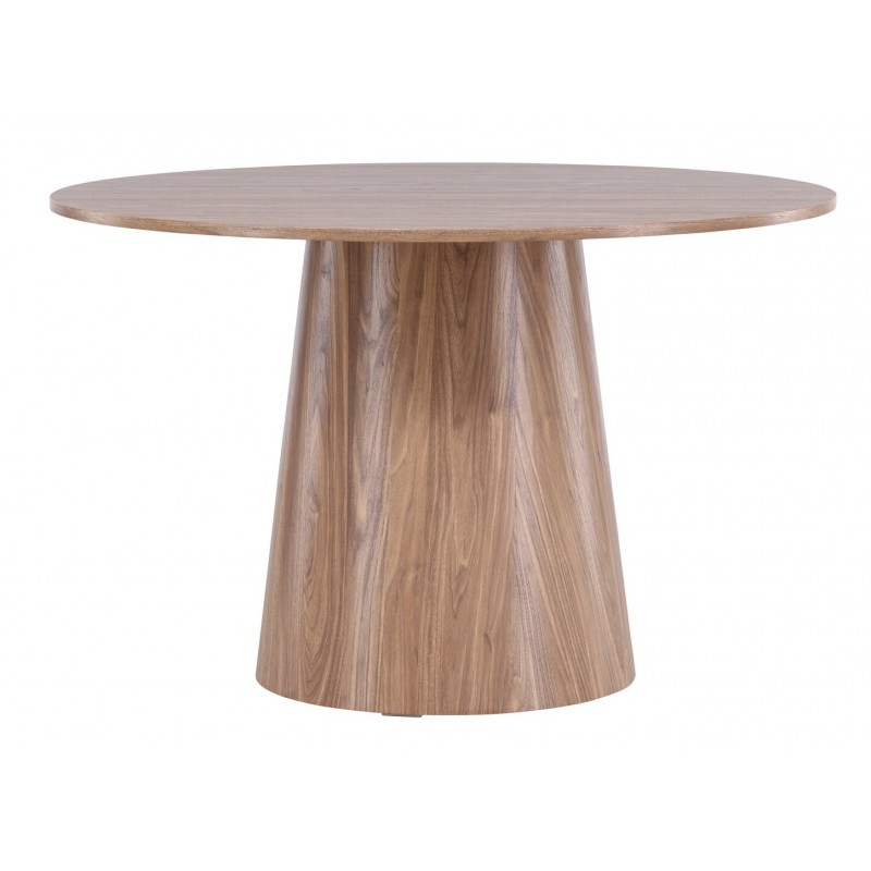 VENTURE DESIGN Lanzo spisebord, rund - natur MDF (Ø120)