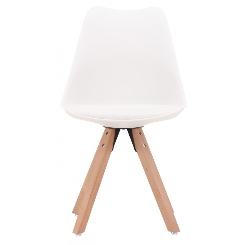 Zeno Spisestol  -  Hvid