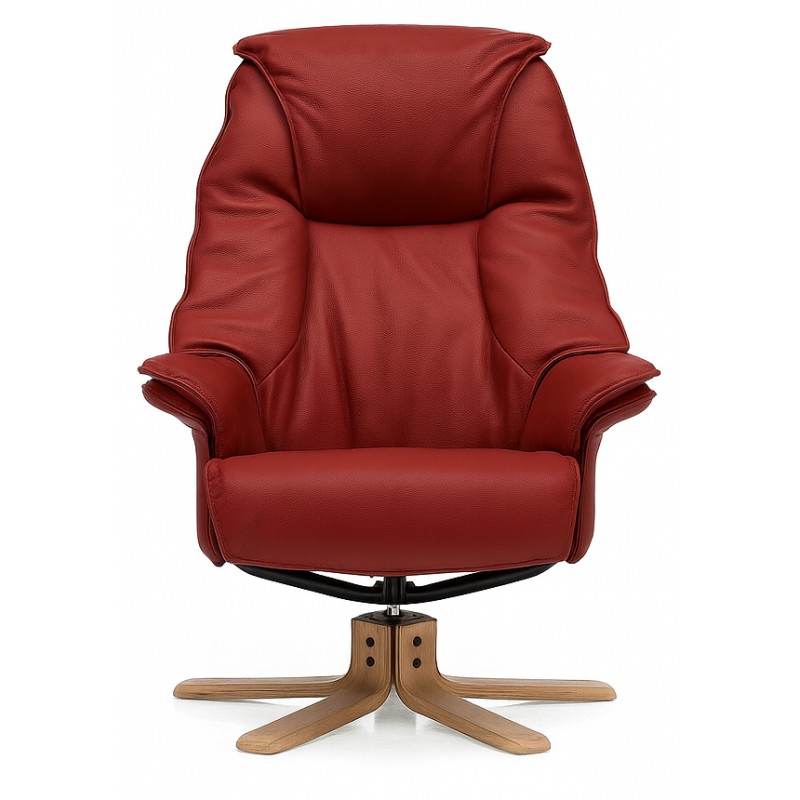 Aars Lænestol i ægte Soleda læder