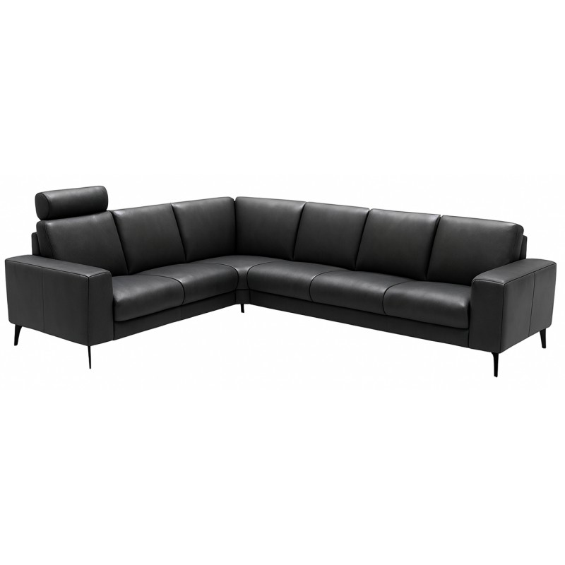 Hadsten Læder hjørnesofa