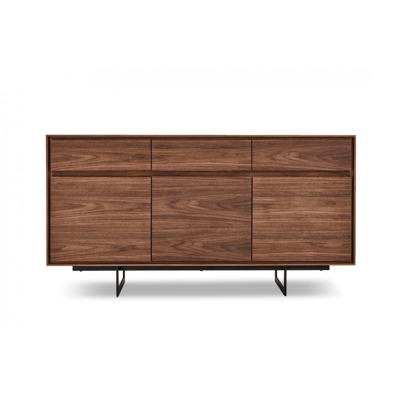 Tokyo Skænk med 3 Låger & 3 Skuffer 155cm - Valnød