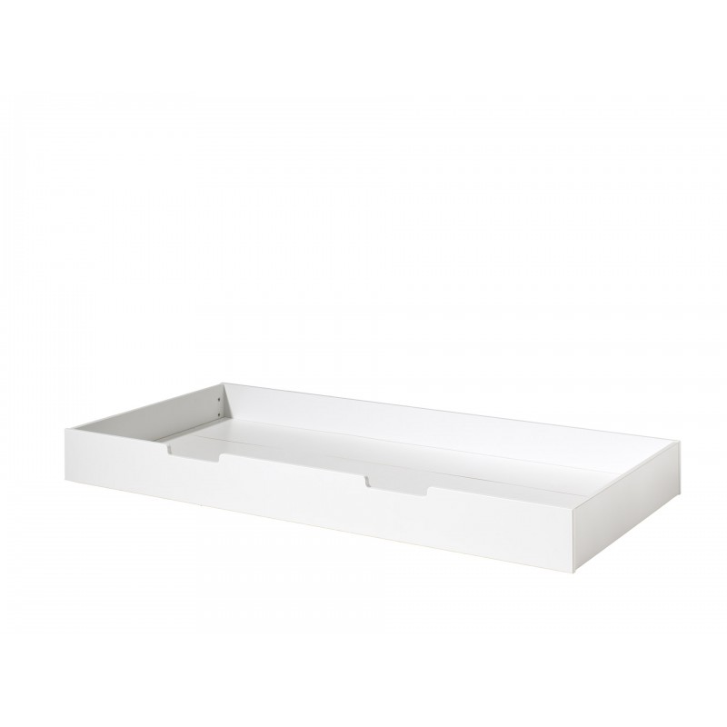 Seng med opbevaring skuffe 90 x 190 – Housebed, hvid