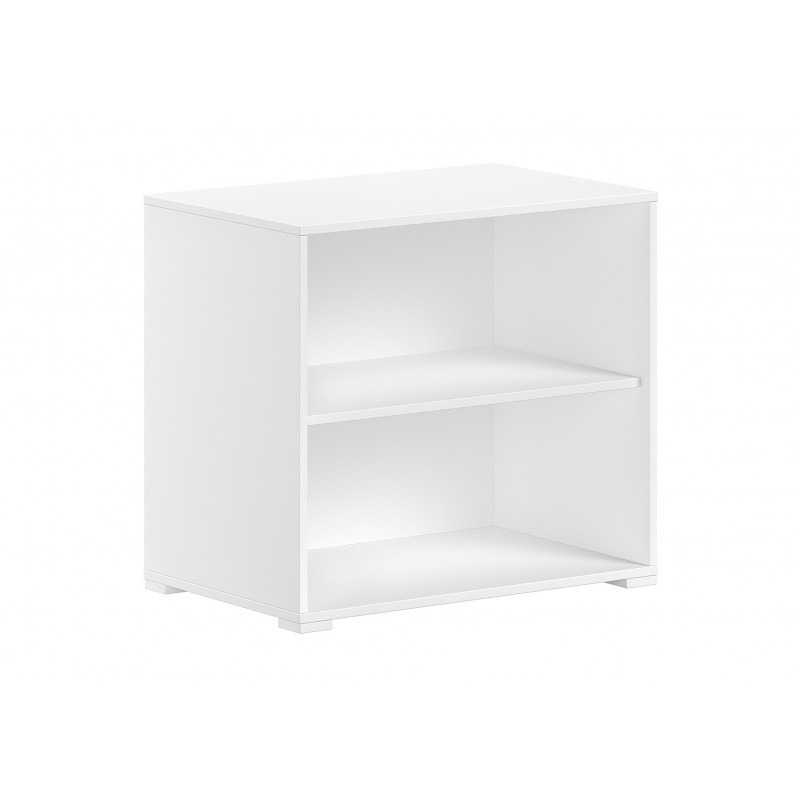 Bogreol til mellemhøjseng – Sam, hvid